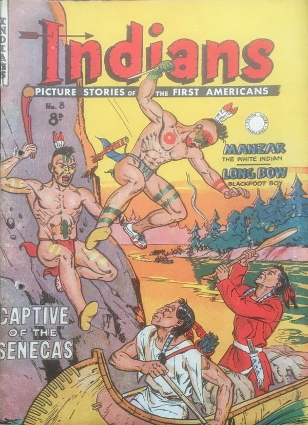 Indians (HJ Edwards, 1951? series) #8 (September 1951)