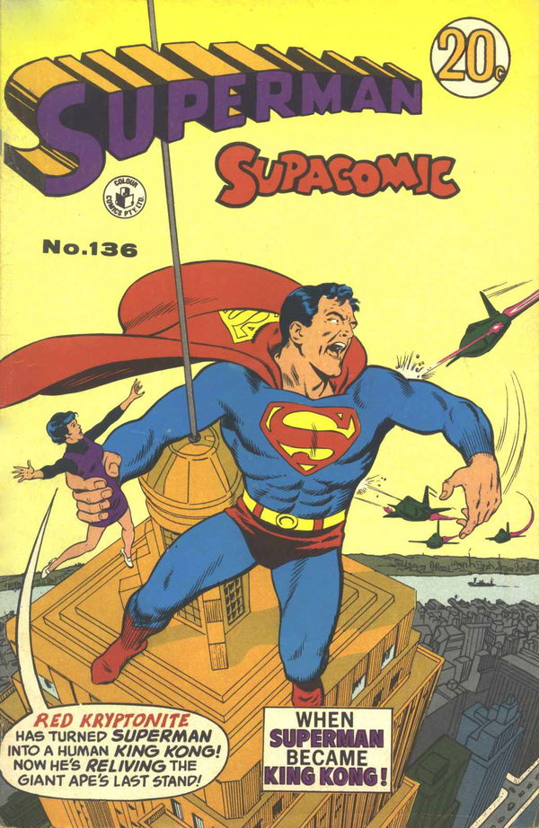 Superman Supacomic (Colour Comics, 1959 series) #136 ([December 1970])