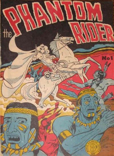 The Phantom Rider (Atlas, 1954 series) #1 ([February 1954?])