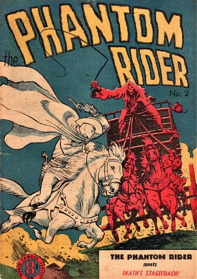 The Phantom Rider (Atlas, 1954 series) #2 ([April 1954?])