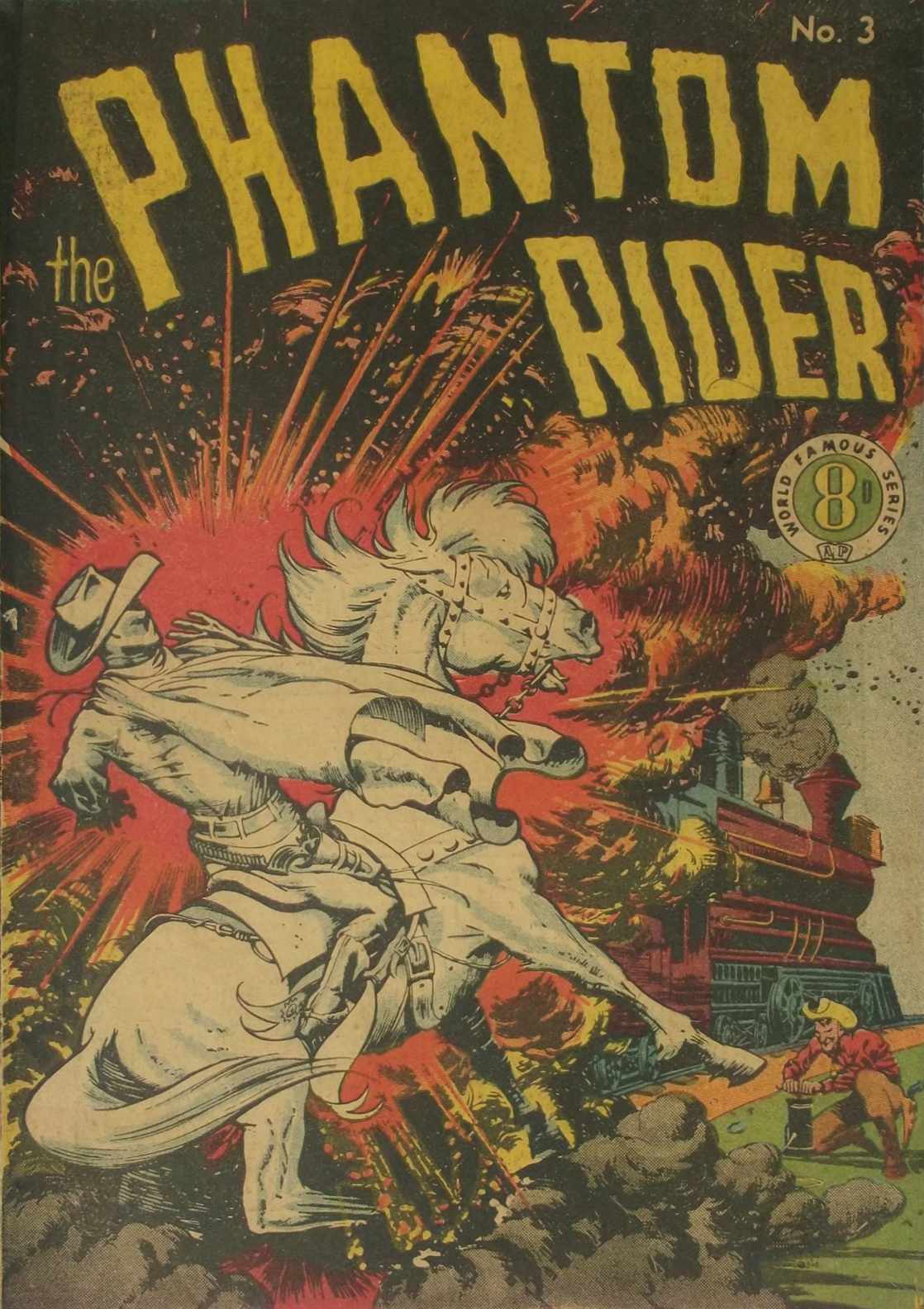 The Phantom Rider (Atlas, 1954 series) #3 ([June 1954?])