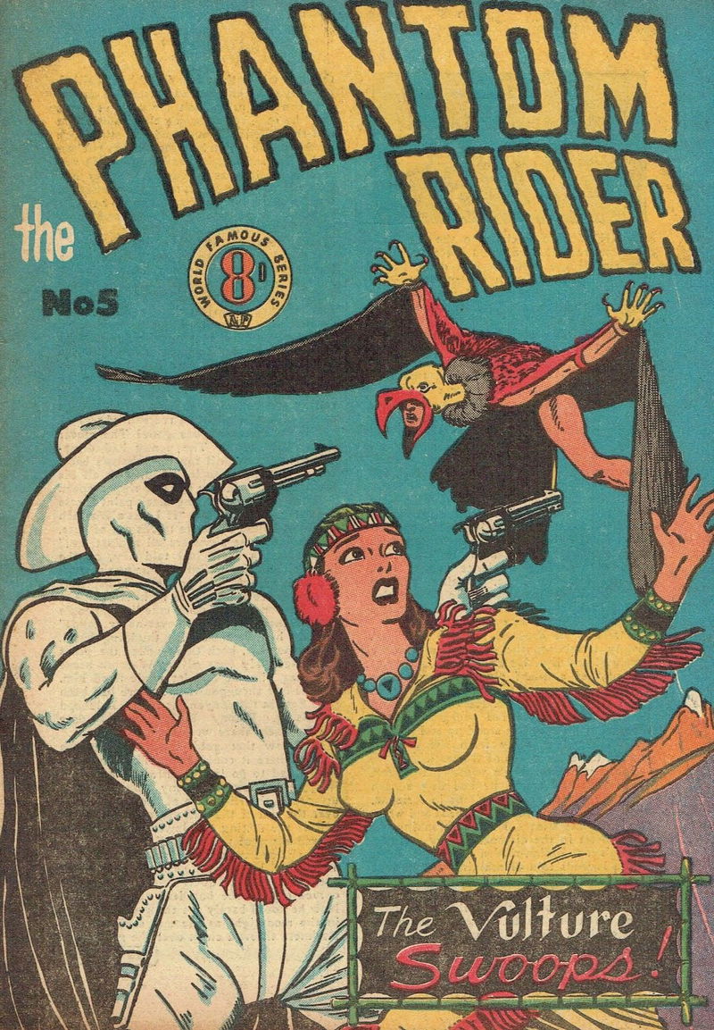 The Phantom Rider (Atlas, 1954 series) #5 ([October 1954?])