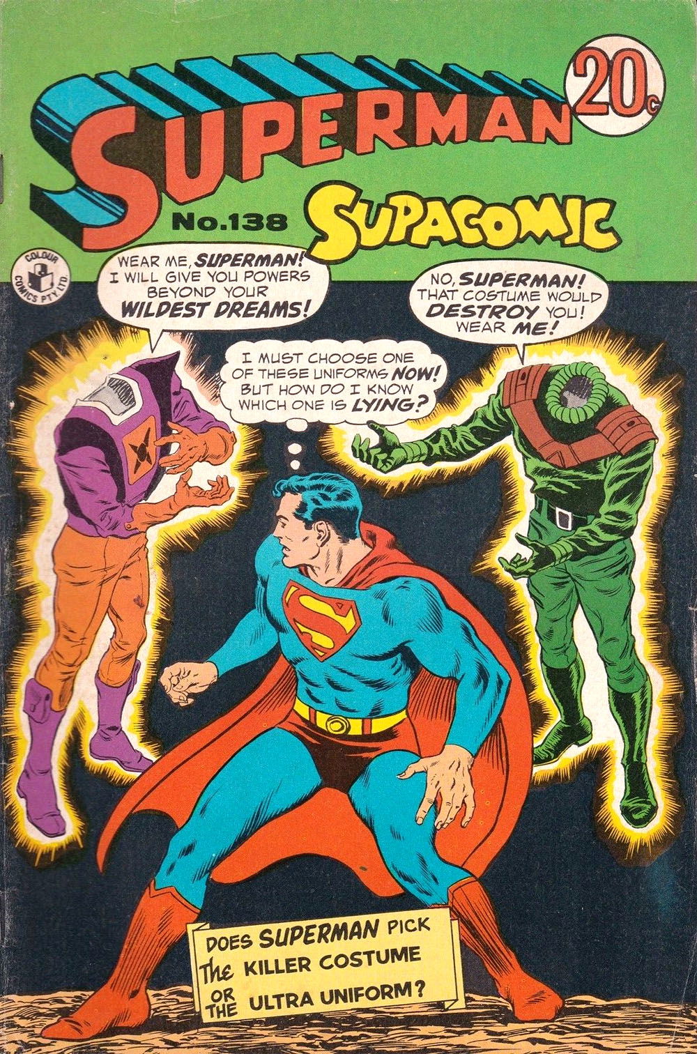 Superman Supacomic (Colour Comics, 1959 series) #138 ([February 1971?])