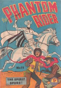 The Phantom Rider (Atlas, 1954 series) #11 — The Spirit Spurs!