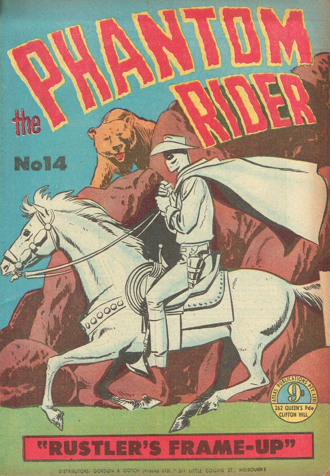 The Phantom Rider (Atlas, 1954 series) #14 ([October 1955?])