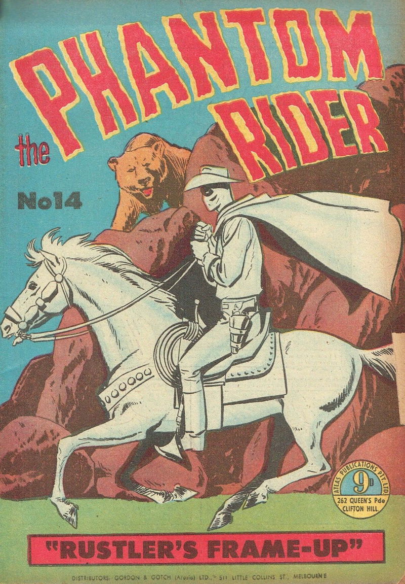 The Phantom Rider (Atlas, 1954 series) #14 ([October 1955?])