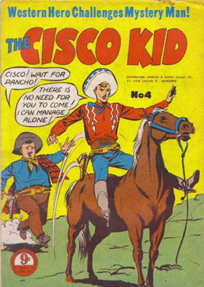 The Cisco Kid (Atlas, 1955? series) #4 [August 1955?]