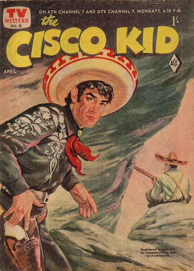 TV Western (Junior Readers, 1957 series) #3 — The Cisco Kid (April 1957)