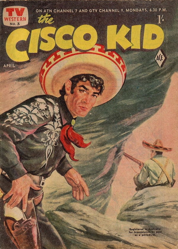 TV Western (Junior Readers, 1957 series) #3 (April 1957) —The Cisco Kid