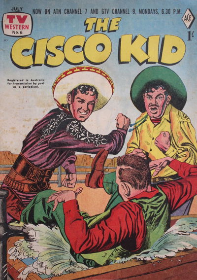 TV Western (Junior Readers, 1957 series) #6 — The Cisco Kid (July 1957)