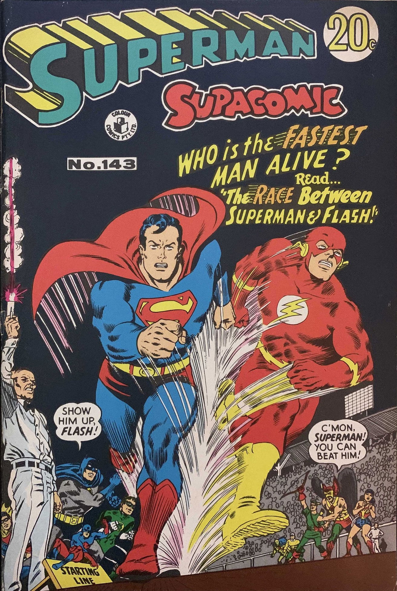 Superman Supacomic (Colour Comics, 1959 series) #143 ([July 1971])