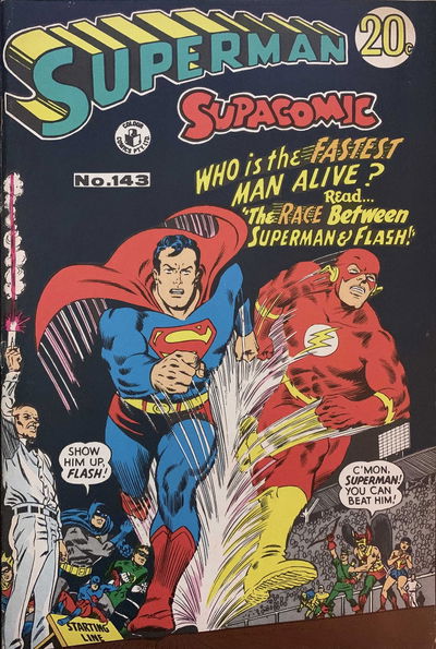 Superman Supacomic (Colour Comics, 1959 series) #143 [July 1971]