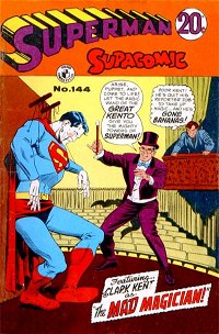Superman Supacomic (Colour Comics, 1959 series) #144 — The Mad Magician
