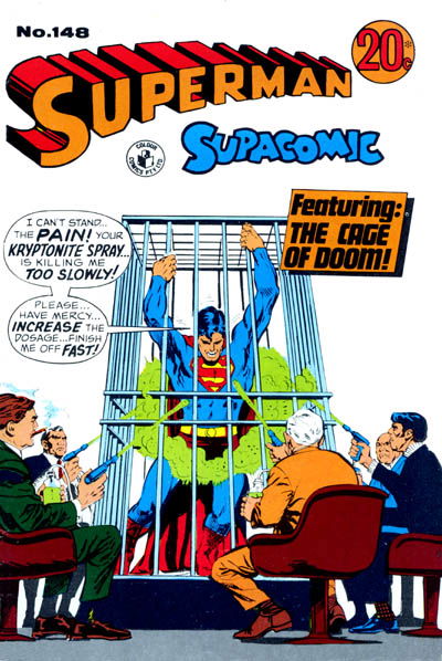 Superman Supacomic (Colour Comics, 1959 series) #148 [December 1971?]