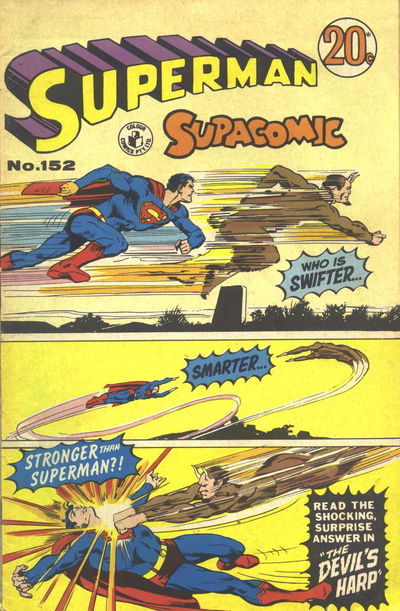 Superman Supacomic (Colour Comics, 1959 series) #152 [April 1972]