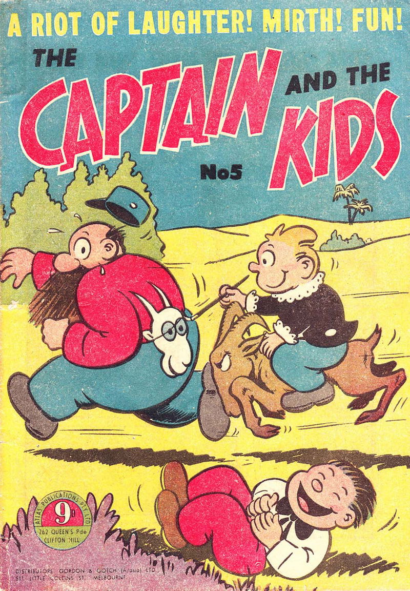 The Captain and the Kids (Atlas, 1955? series) #5 ([May 1955?])