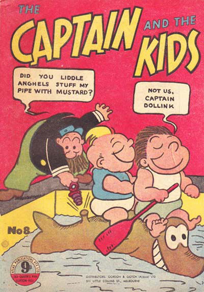 The Captain and the Kids (Atlas, 1955? series) #8 ([August 1955?])