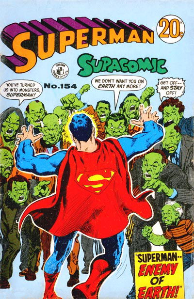 Superman Supacomic (Colour Comics, 1959 series) #154 ([June 1972?])