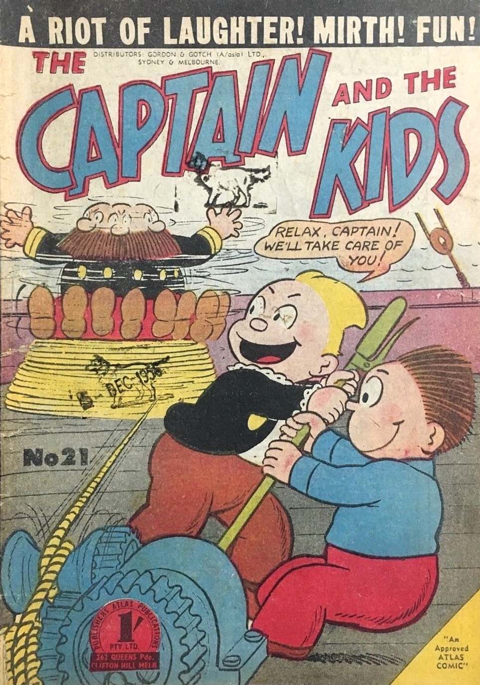 The Captain and the Kids (Atlas, 1955? series) #21 ([September 1956])