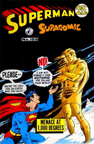 Superman Supacomic (Colour Comics, 1959 series) #155 ([July 1972?])
