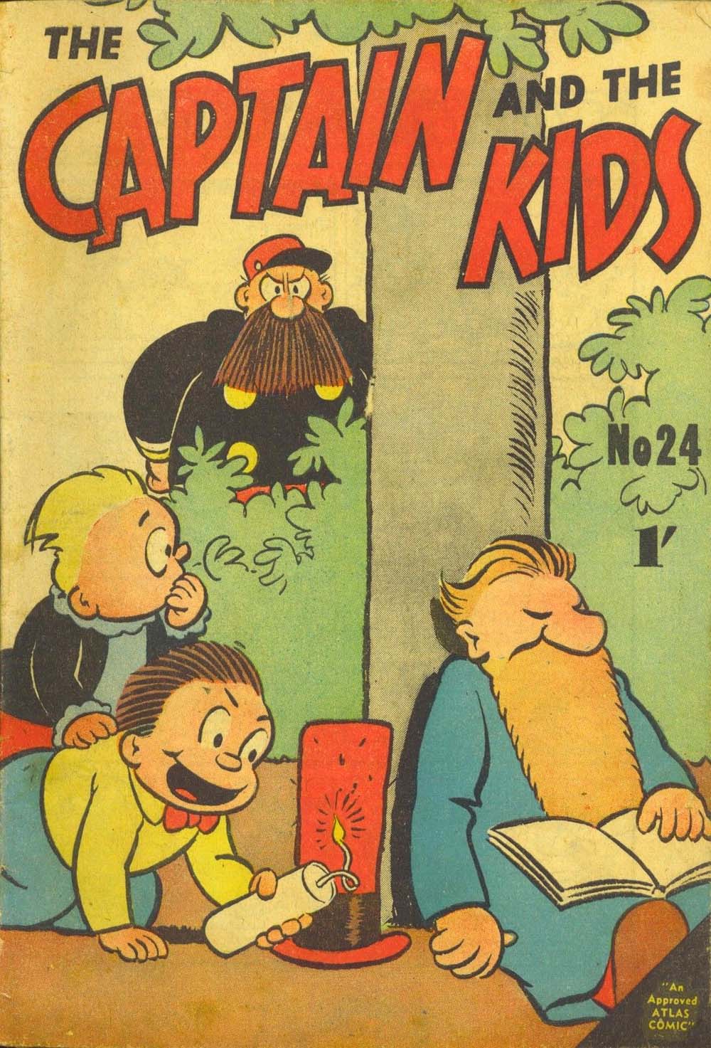 The Captain and the Kids (Atlas, 1955? series) #24 ([December 1956?])