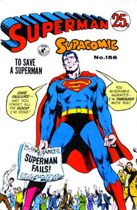 Superman Supacomic  #156 ([August 1972?])