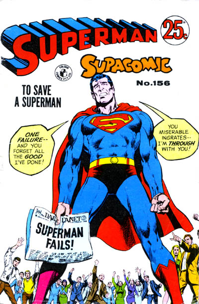 Superman Supacomic  #156 ([August 1972?])