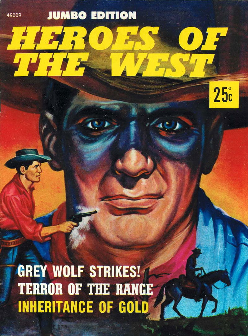 Heroes of the West Jumbo Edition (Jubilee/South Pacific, 1975?) #45009 ([1975])