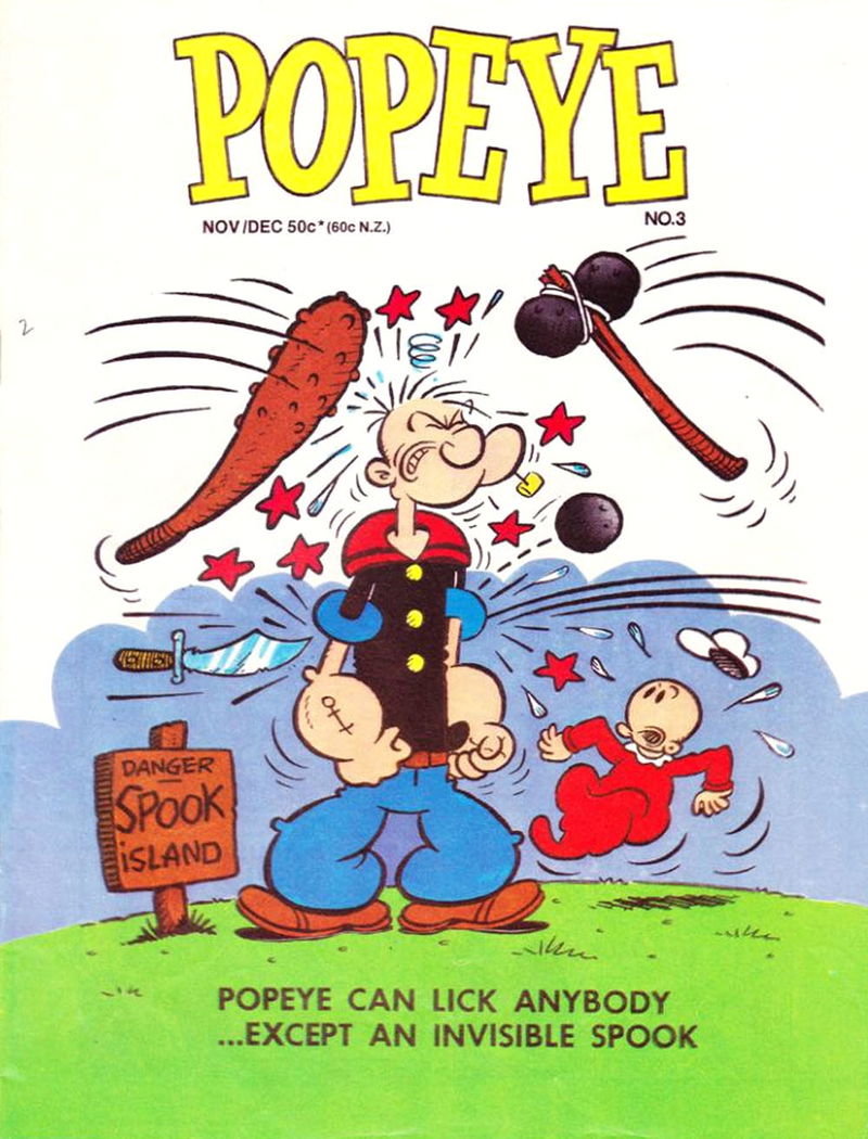 Popeye the Sailor (Yaffa/Page, 1980 series) #3 (Nov/Dec 1980)