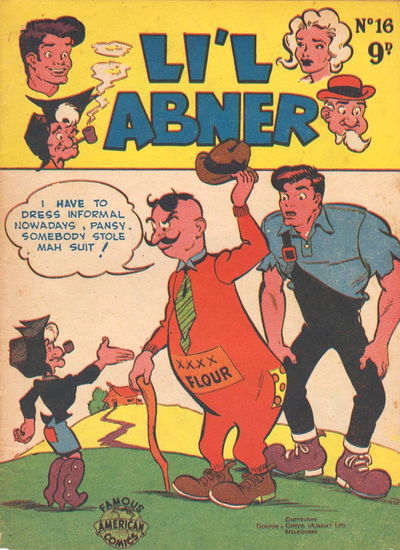 Li'l Abner (New Century, 1954? series) #16 [1955?]