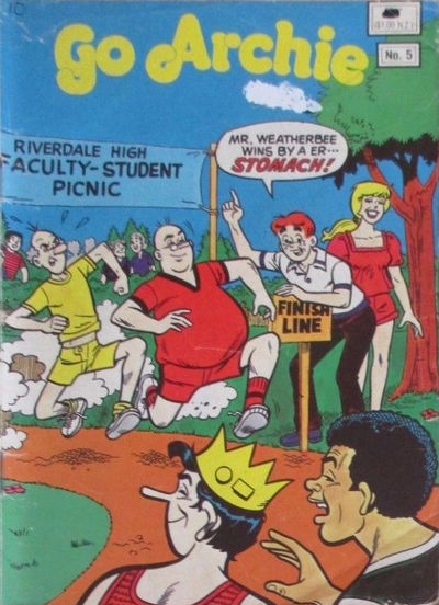 Go Archie (Yaffa Publishing, 1981? series) #5 ([September 1987?])