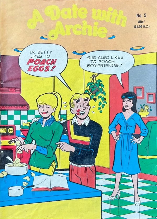 A Date With Archie (Yaffa Publishing, 1982 series) #5 (May 1987)