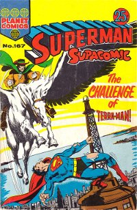Superman Supacomic (Colour Comics, 1959 series) #167 — The Challenge of Terra-Man!