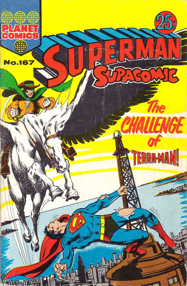 Superman Supacomic (Colour Comics, 1959 series) #167 ([July 1973?])