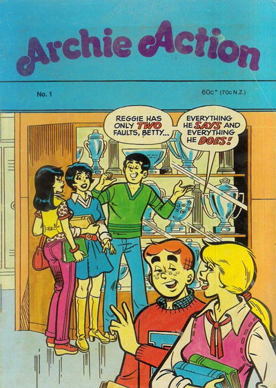 Archie Action (Yaffa Publishing, 1980? series) #1 ([April 1984?])