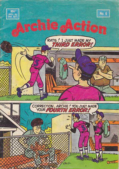 Archie Action (Yaffa Publishing, 1980? series) #6 ([1986?])