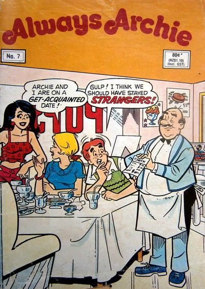 Always Archie (Yaffa/Page, 1984? series) #7 (June 1987)