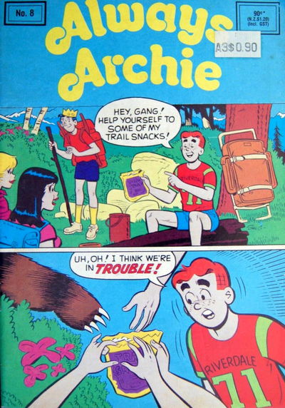 Always Archie (Yaffa/Page, 1984? series) #8 (1987)