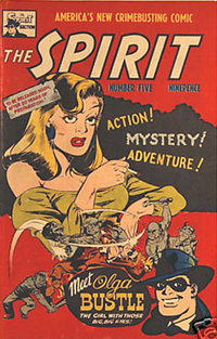 The Spirit (Transport, 1953 series)  #5 ([August 1953?]) — Meet Olga Bustle