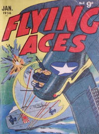 Flying Aces (Jubilee, 1955 series) #2 January 1956