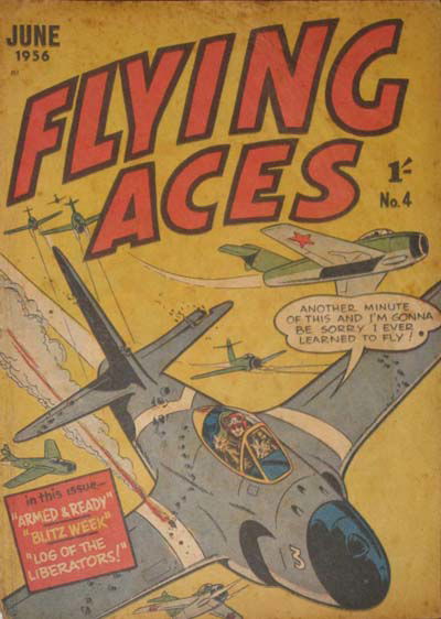 Flying Aces (Jubilee, 1955 series) #4 (June 1956)