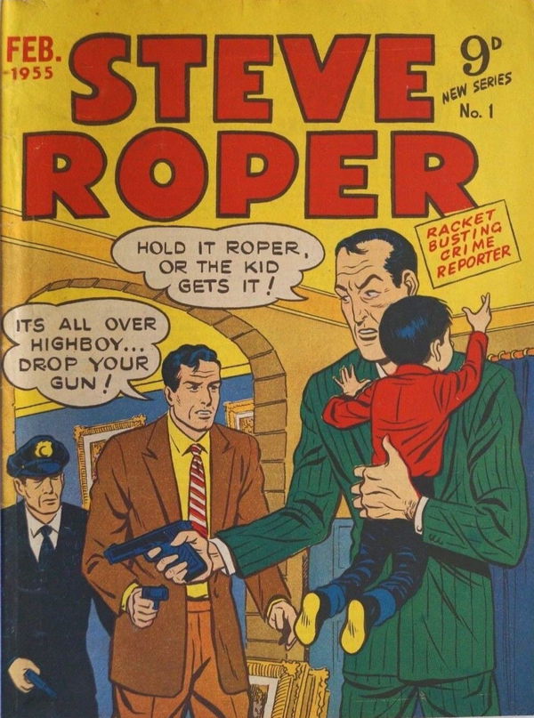 Steve Roper (Approved, 1956 series) #1 (May 1955)