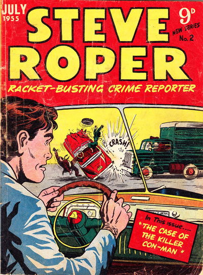 Steve Roper (Approved, 1956 series) #2 (July 1955)