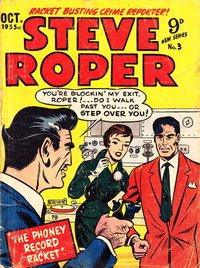 Steve Roper (Approved, 1956 series)  #3 (October 1955)
