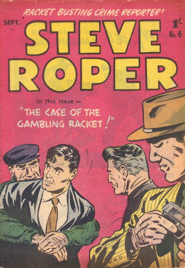 Steve Roper (Approved, 1956 series) #6 (September 1956)