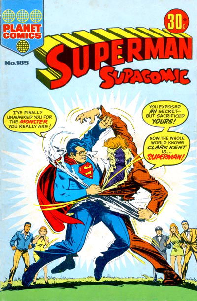 Superman Supacomic (KG Murray, 1974 series) #185 ([January 1975?])