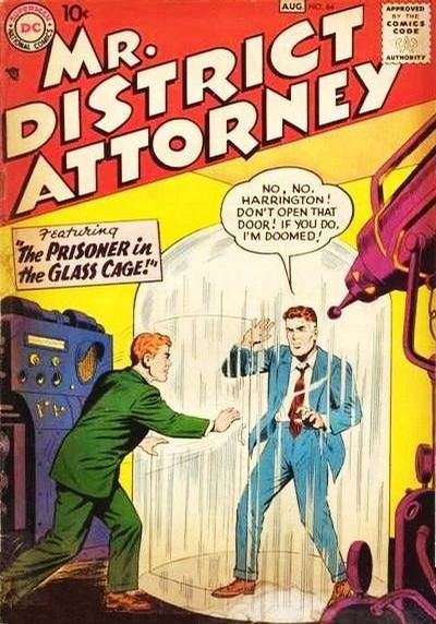 Mr. District Attorney (DC, 1948 series) #64 July-August 1958