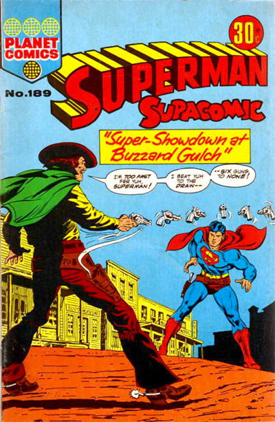 Superman Supacomic (KG Murray, 1974 series) #189 ([May 1975?])