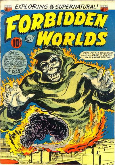 Forbidden Worlds (ACG, 1951 series) #22 October 1953