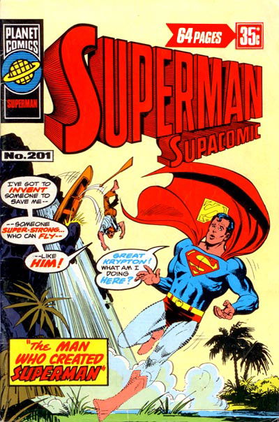 Superman Supacomic (KG Murray, 1974 series) #201